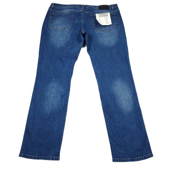 Tailor Vintage Canaan Slim Fit Stretch Jeans Men's Size 36 x 32 Blue Houston - Picture 2 of 9